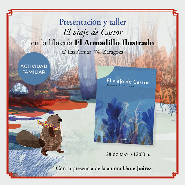 Presentación y taller El viaje de Castor